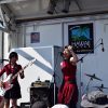 ガールズバンド朱雀を横田基地友好祭で撮影する